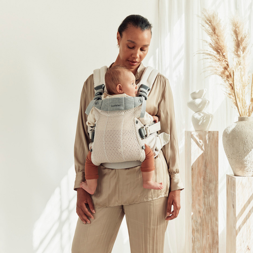 BabyBjörn Harmony Bæresele 3D Mesh, Off White