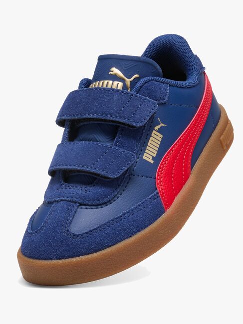 Puma Club II Era V PS Sneakers, Blue Jewel/Red