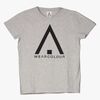 Wearcolour Patch T-Shirt, Grey Melange