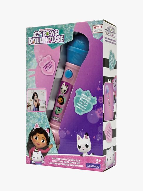 Lexibook Gabby's Dollhouse  Oplyst Mikrofon med Melodier