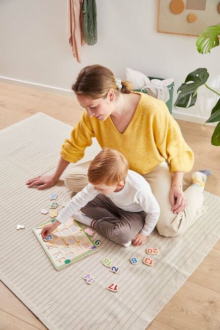 Barbo Toys Wacky Wonders Træpuslespil Tal 20 Dele