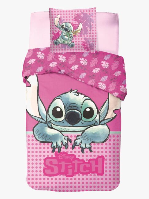 Disney Lilo & Stitch Sengesæt 140x200, Pink