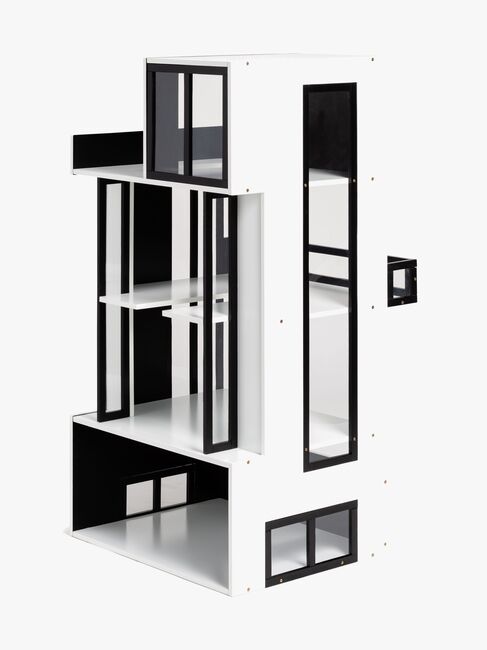 Cloudberry Castle Dukkehus, Sort/Hvid