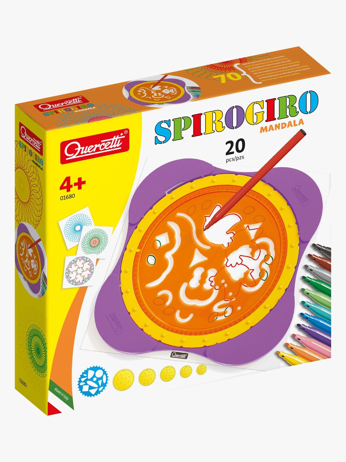 Quercetti Spirogiro mandala Malesæt