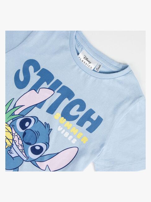 Disney Lilo & Stitch T-shirt & Shorts, Blå