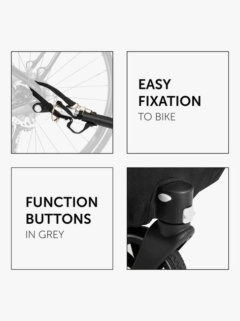 Hauck Dryk Duo Cykelanhænger, Ocean Green