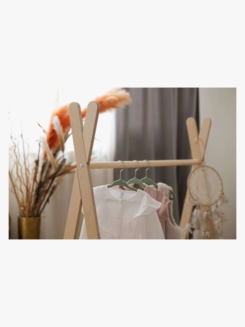 Meowbaby Tipi Tøjstativ S, Natur