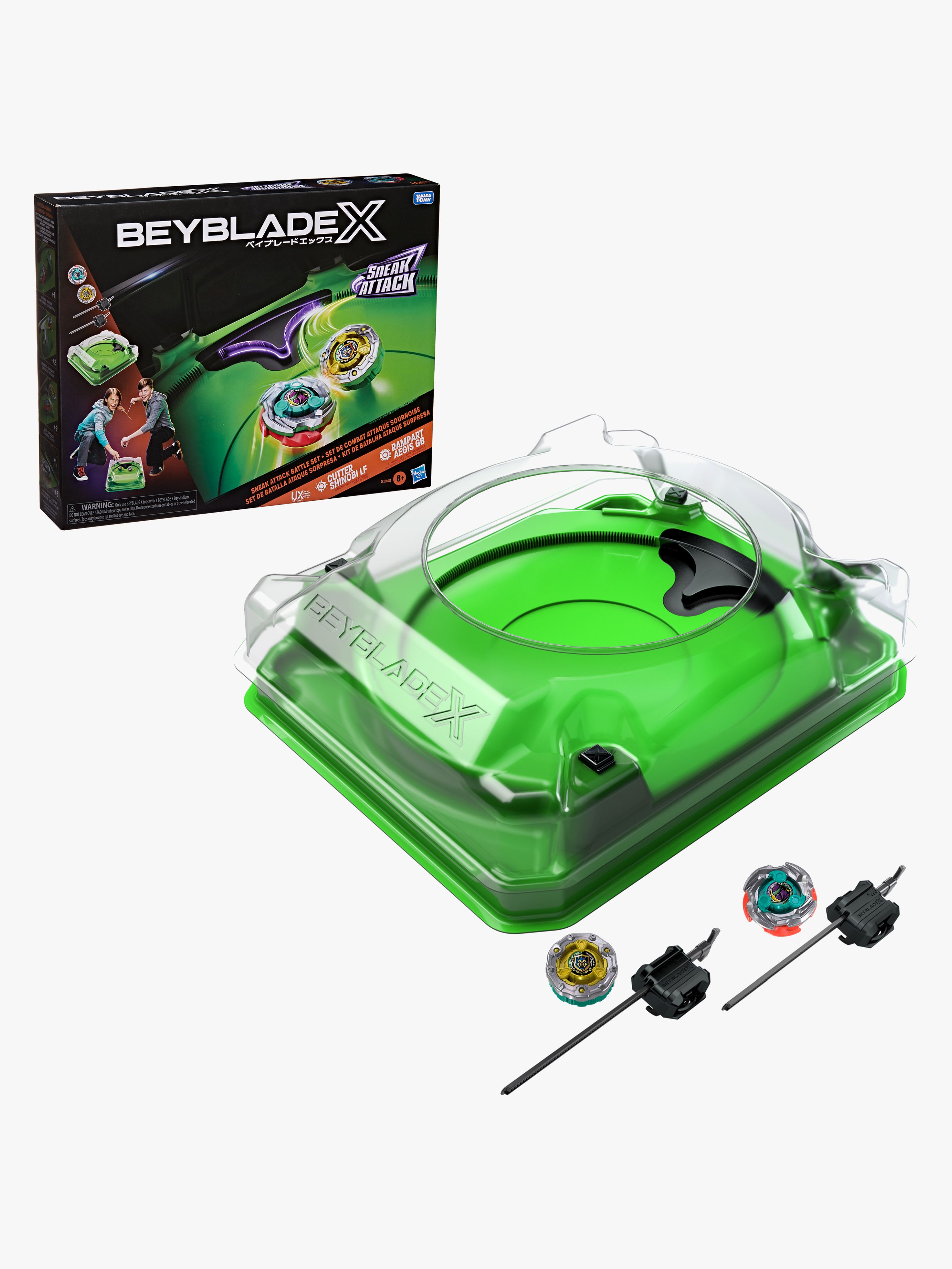 Beyblade X Sneak Attack Arena Battle Set