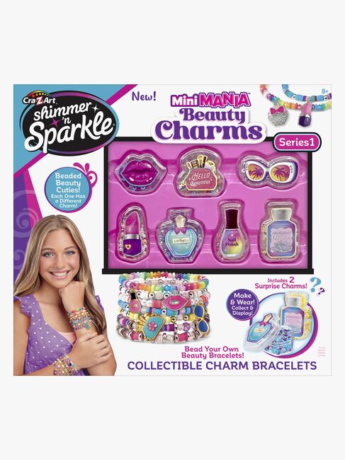 Shimmer n' Sparkle Mini Mania Beauty Charms Armbåndssæt