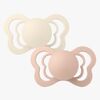 BIBS Couture Sut 2-pak Latex Str 2, Ivory/Blush