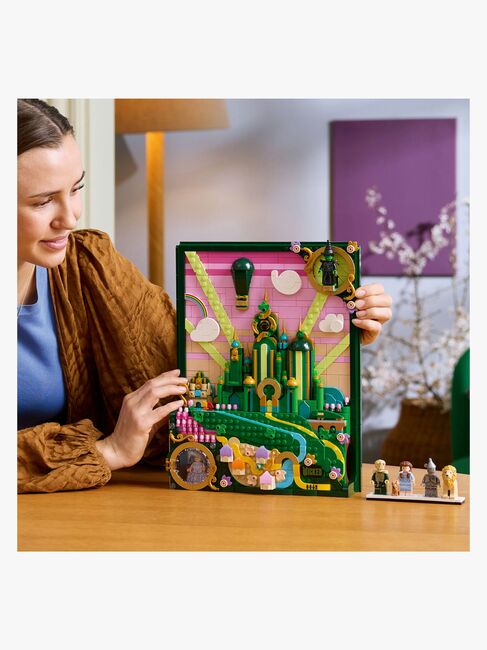 LEGO Wicked 75685 Emerald City-vægkunst