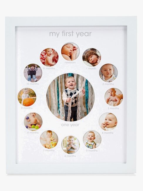 Pearhead Første År Ramme, Hvid