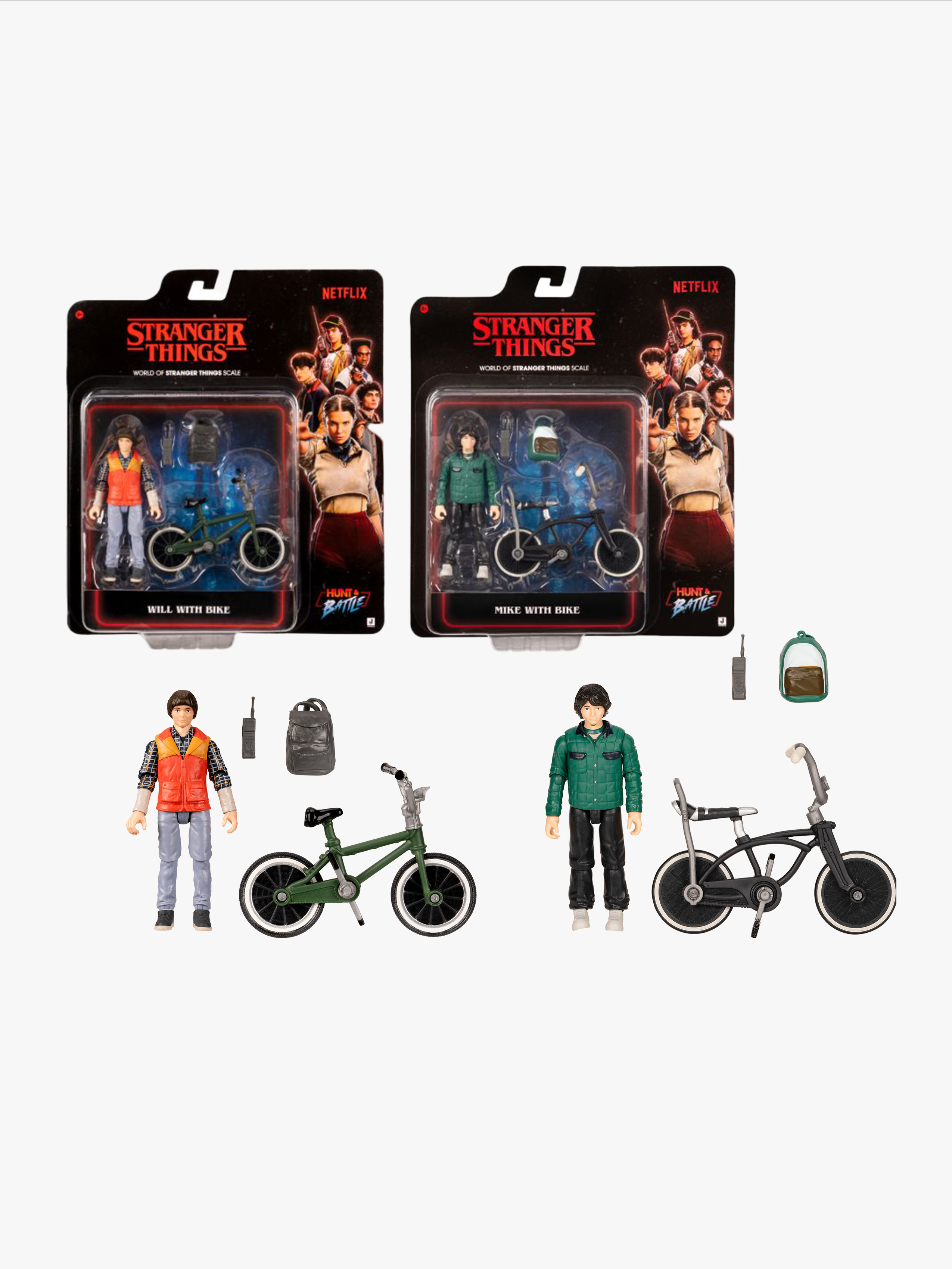 Stranger Things Samlerfigurer &  Cykel, Blandet