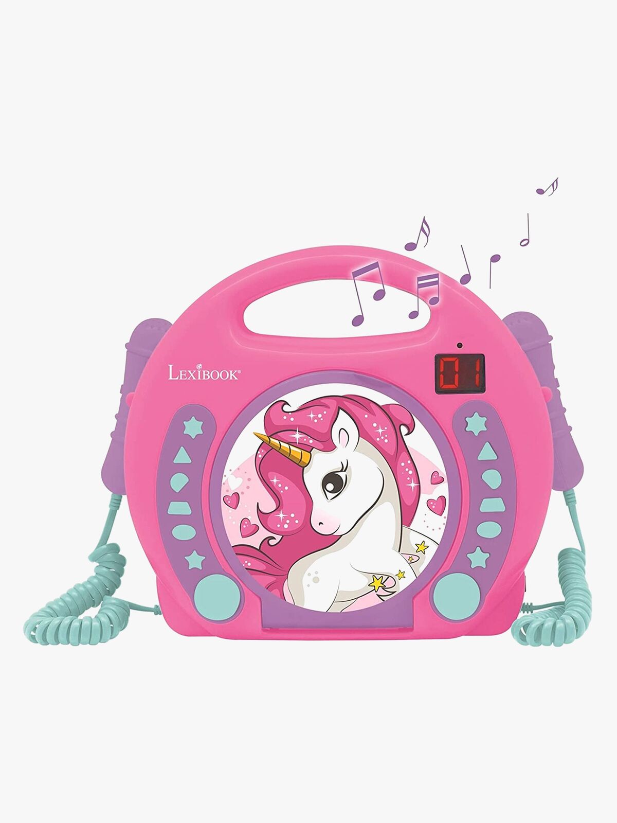 Lexibook Unicorn Karaokemaskine, Lyseblå