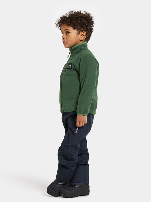 Didriksons Muskot  Vindtæt Vindtæt Fleecetrøje, Pine Green