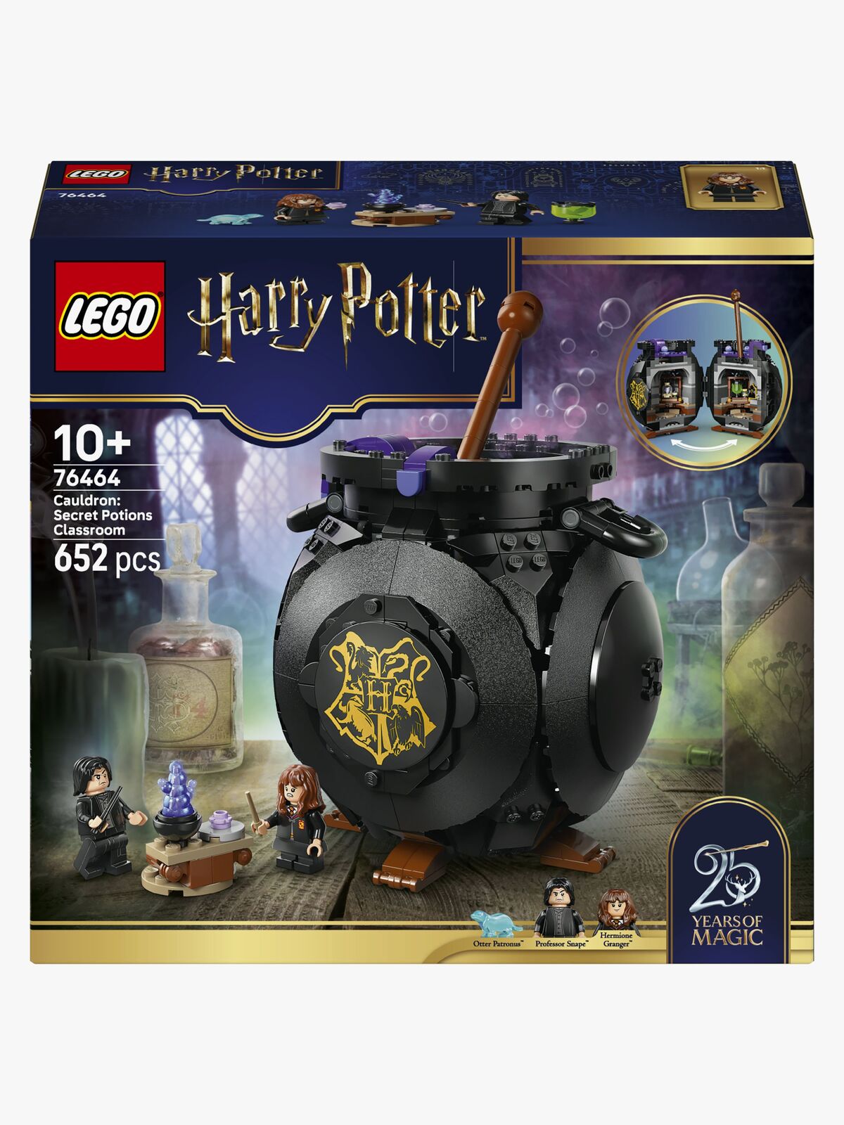 LEGO Harry Potter 76464 Kedel: Hemmeligt Eliksir-klasselokale