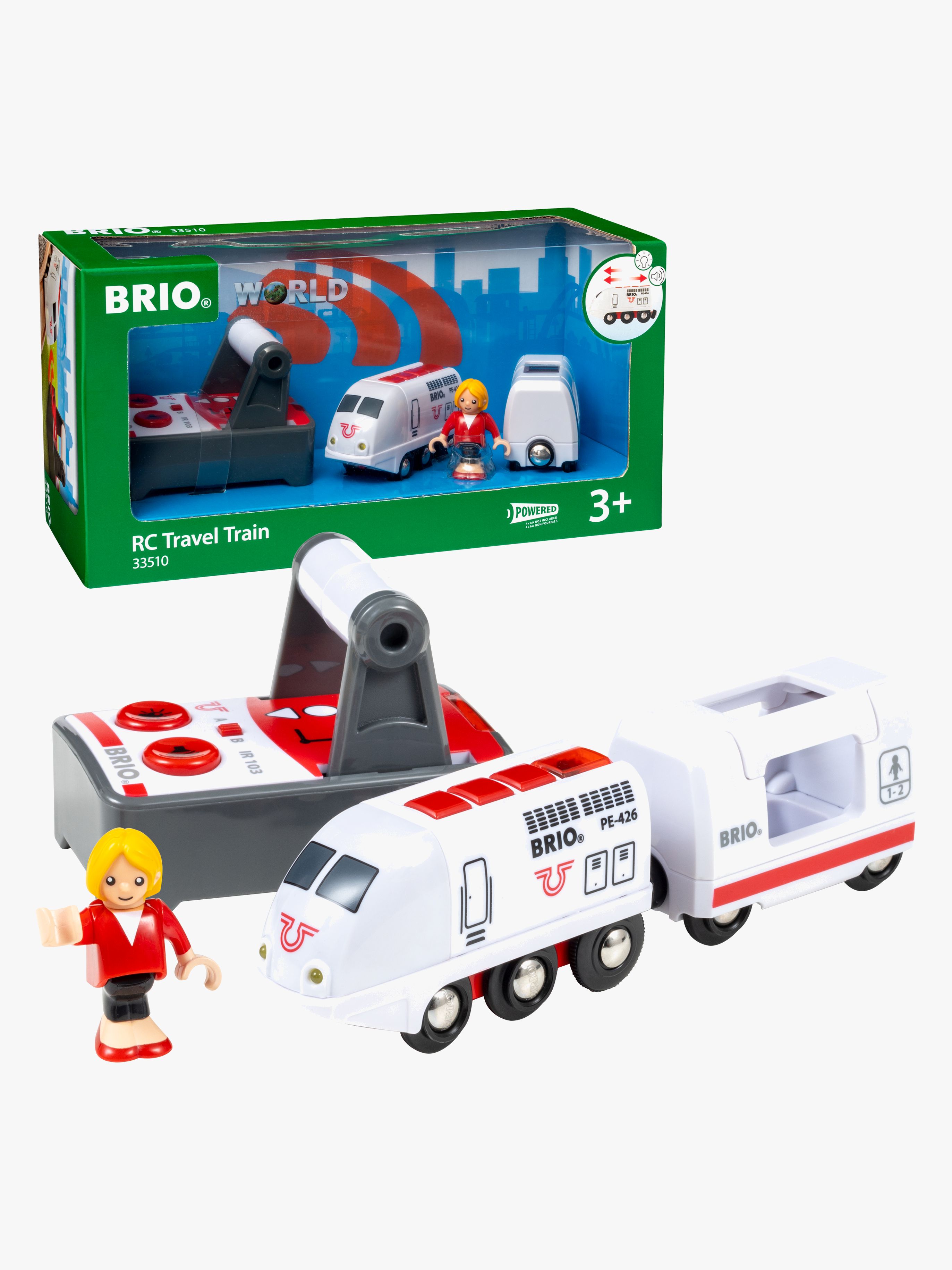 BRIO 33510 Fjernstyret Passagertog
