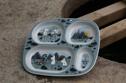 Mumitroldene Øer & Skærgård Opdelt Tallerken