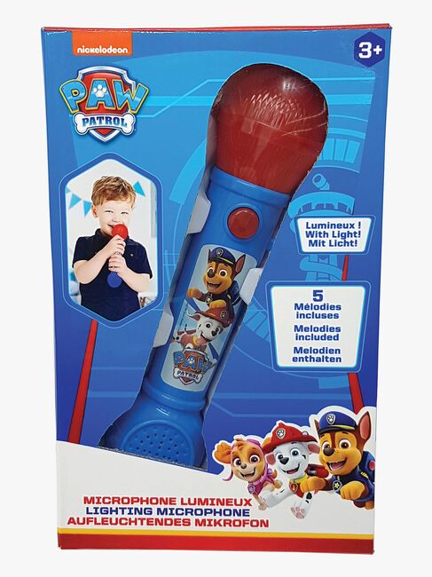Paw Patrol Mikrofon m. Lyd & Lys