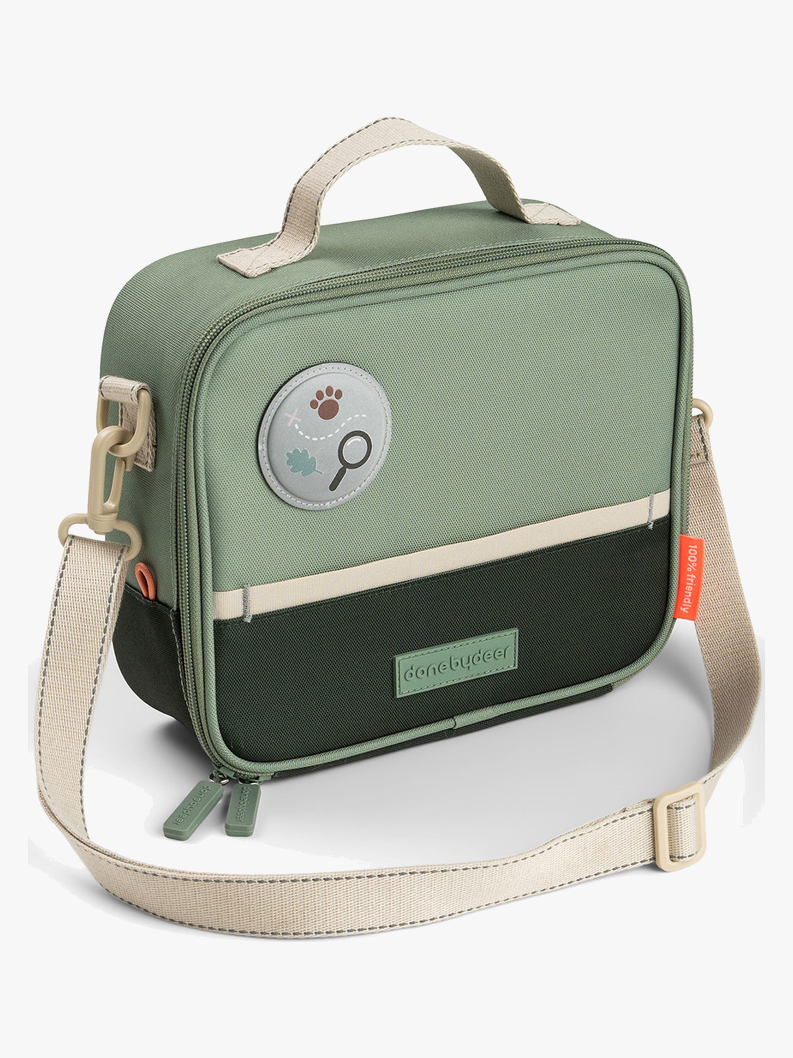 Done By Deer Tiny Trails Frokosttaske, Green