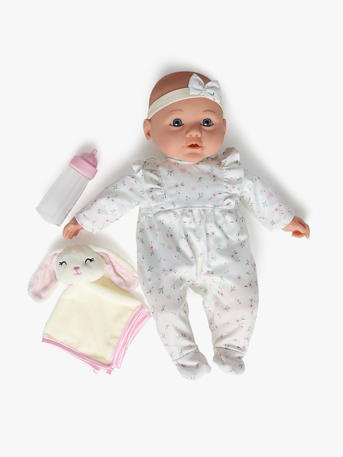 Cloudberry Castle Dukke med Bærekurv 40 cm, Pink