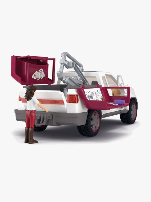 Schleich Dyrlægebil med Anhængervogn