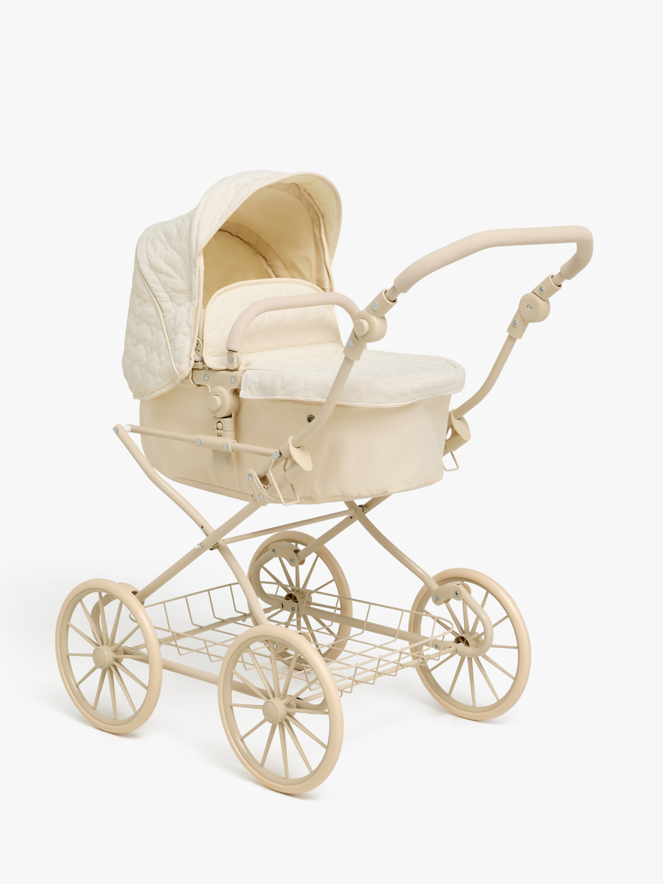 Alice &  Fox Klassisk Dukkevogn, Cream