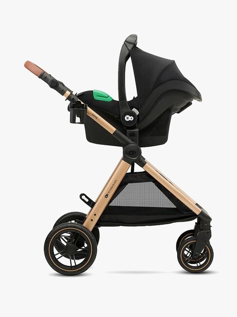 Kinderkraft ESME PRO 3-in-1 Duovogn Travelsystem, Pure Black