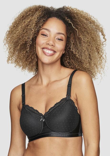 Abecita Mama Soft Amme-BH, Sort