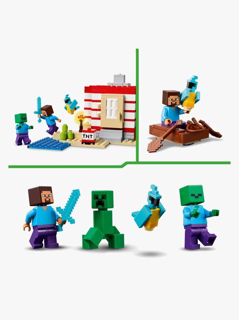 LEGO Minecraft 21275 TNT-junglehuset