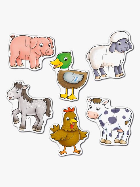 Orchard Toys Puslespil Bondegård 6-i-1