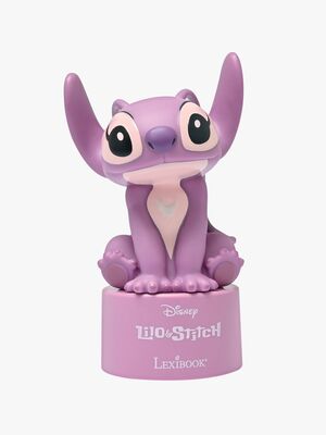 Disney Stitch Bluetooth-højttaler med Natlampe Angel