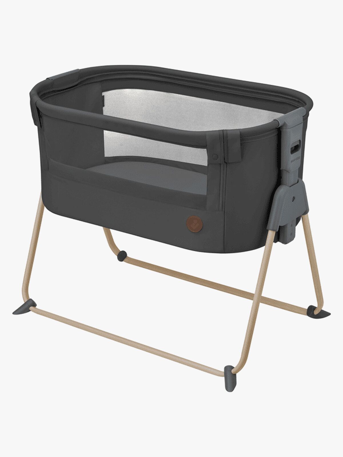 Maxi-Cosi Tori Beyond Bedside Crib, Graphite Eco