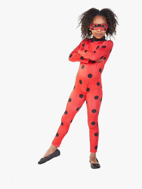 Miraculous Ladybug Kostume med Maske