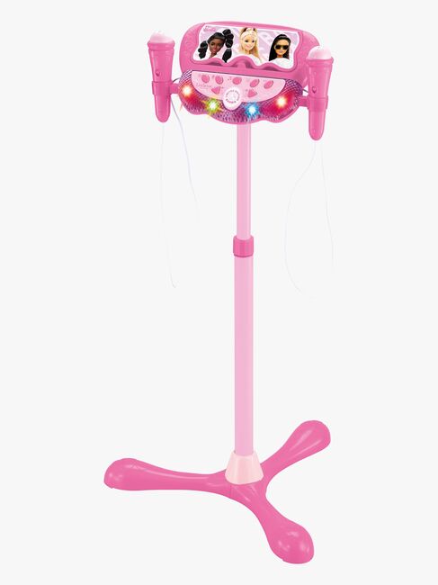 Barbie Justerbart Karaoke-stativ med 2 Mikrofoner