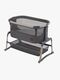 Maxi-Cosi Iora Air Bedside Crib, Beyond Graphite