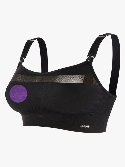 Cache Coeur WOMA Seamless Gravid/Amme Sports-BH, Grey