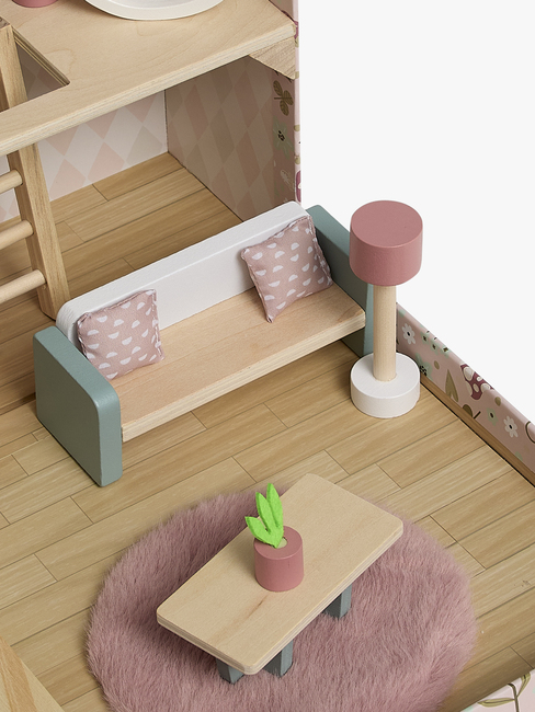 Alice & Fox Kuffert Dukkehus, Pink