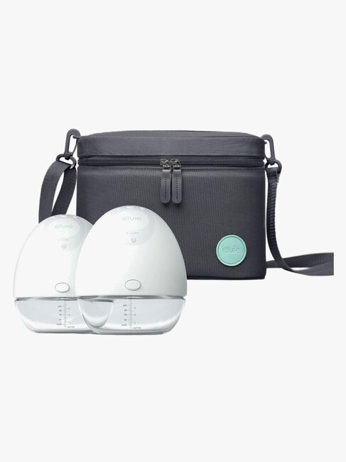 Elvie Pump Elektrisk Brystpumpe Dobbelt inkl 3-i-1 Taske