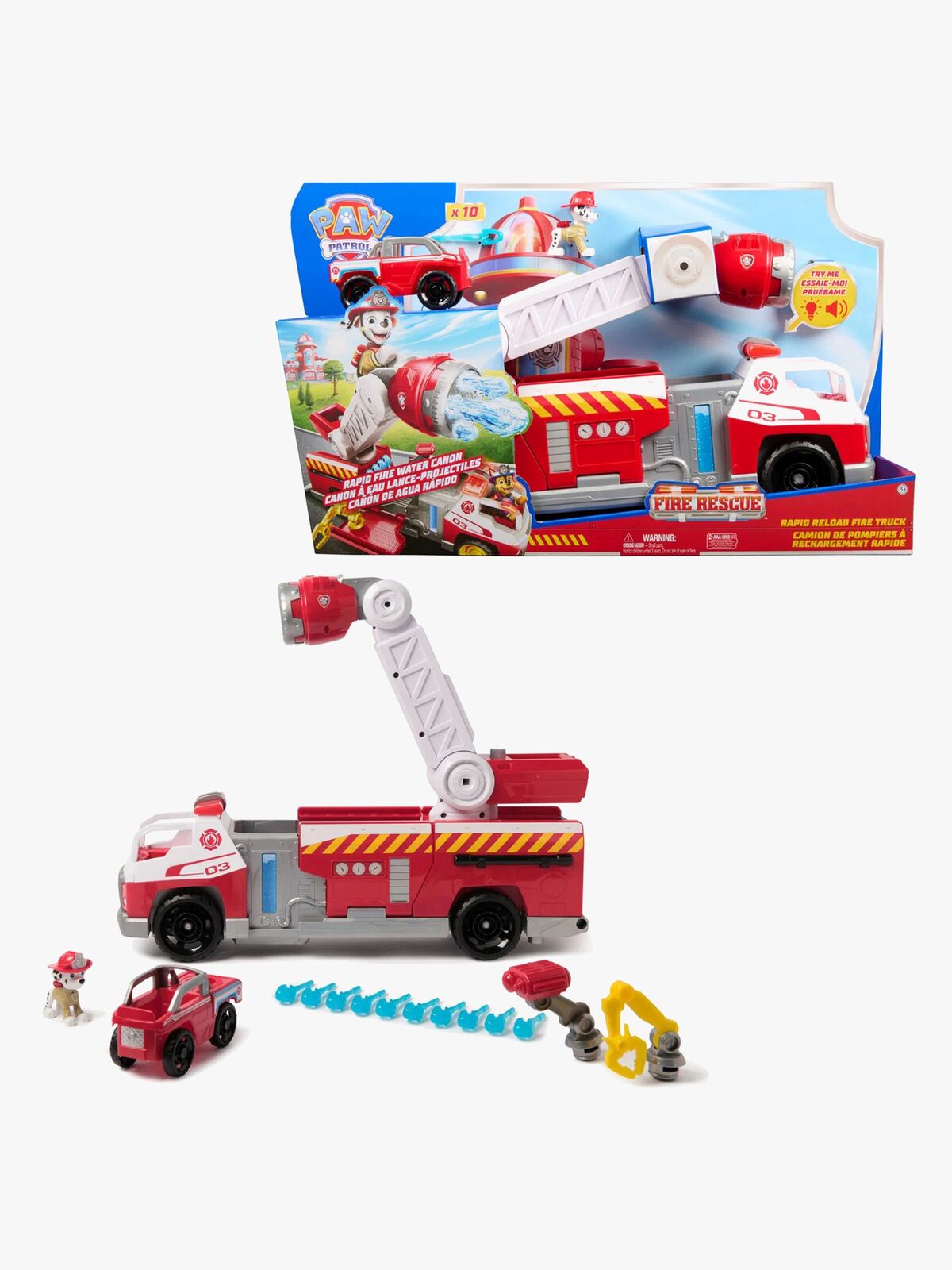 Paw Patrol Fire Rescue Deluxe Brandbil