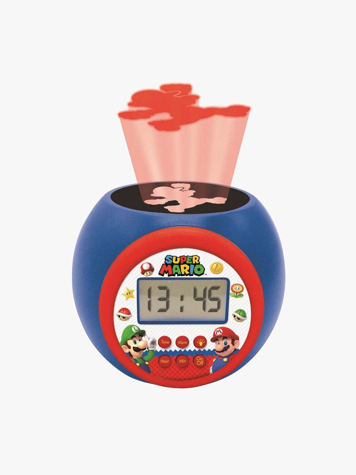 Nintendo Super Mario Projector Vækkeur, Blå