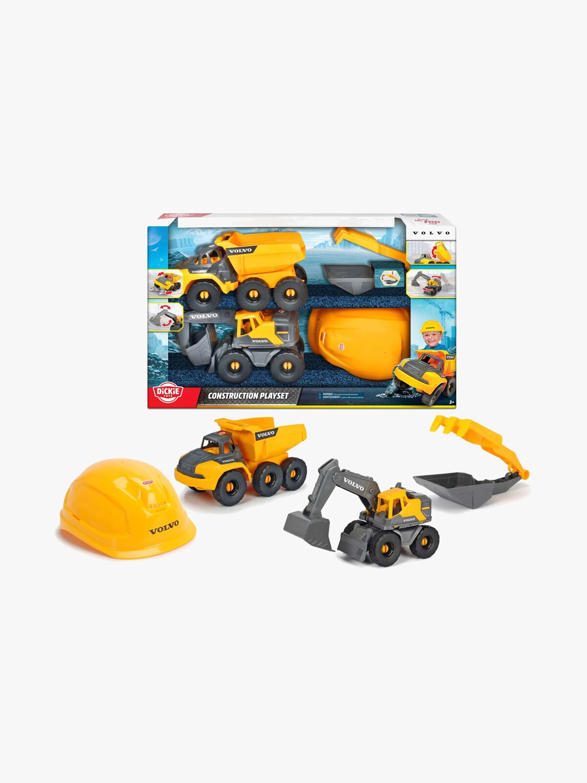 Dickie Toys Volvo Konstruktions-legesæt