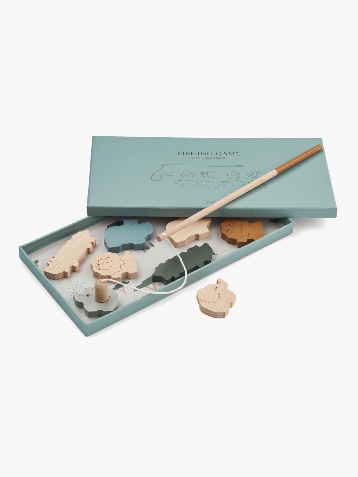 LIEWOOD Sebastian Fiskespil, Safari/Golden Caramel