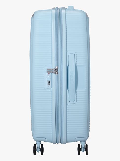 American Tourister Soundbox Spinner Kuffert 71,5L, Pastel Blue