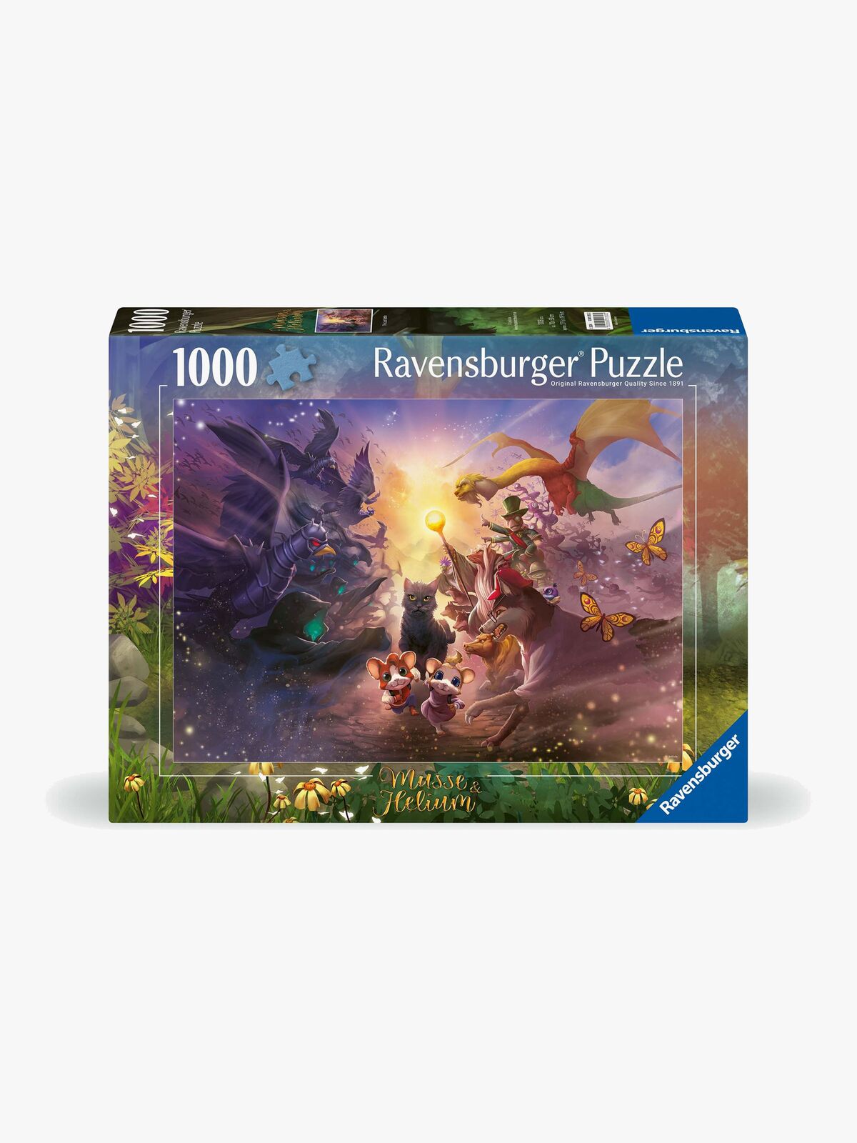 Ravensburger Musse & Helium Puslespil 1000 Brikker