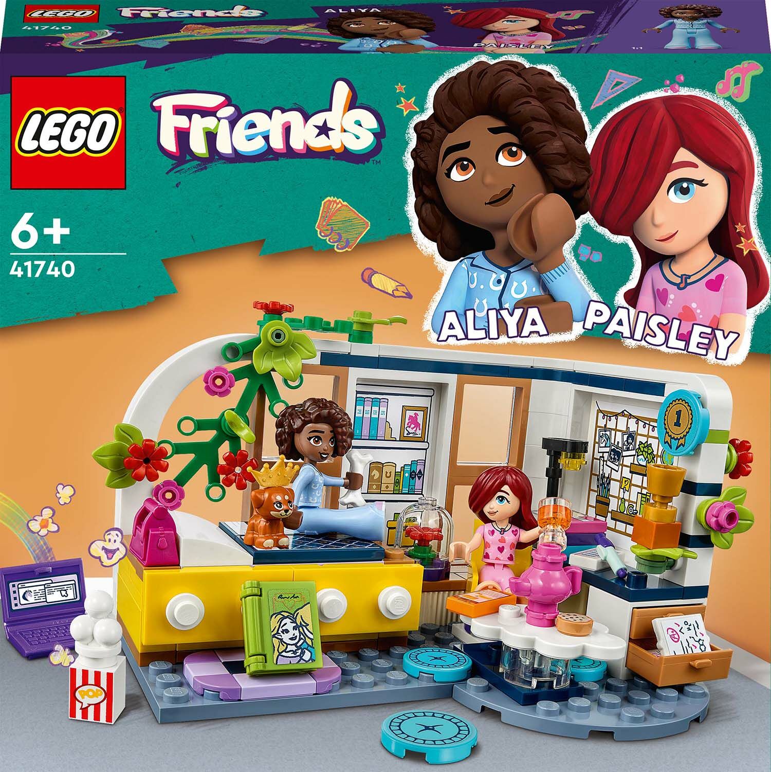 Tomat Procent Paradis Køb LEGO Friends 41740 Aliyas værelse | Jollyroom