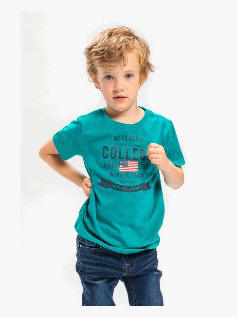 Luca & Lola Tore T-Shirt 2-pak, Green/Navy