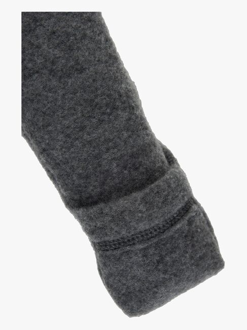 Mikk-Line Fleecetrøje Baby Merinould, Anthracite Melange