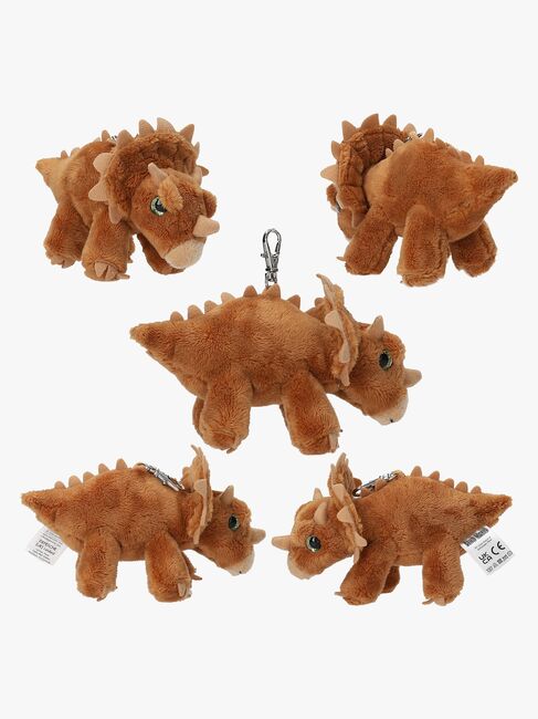 Dino World Nøglering Bamse Dinosaur Blandet Udvalg