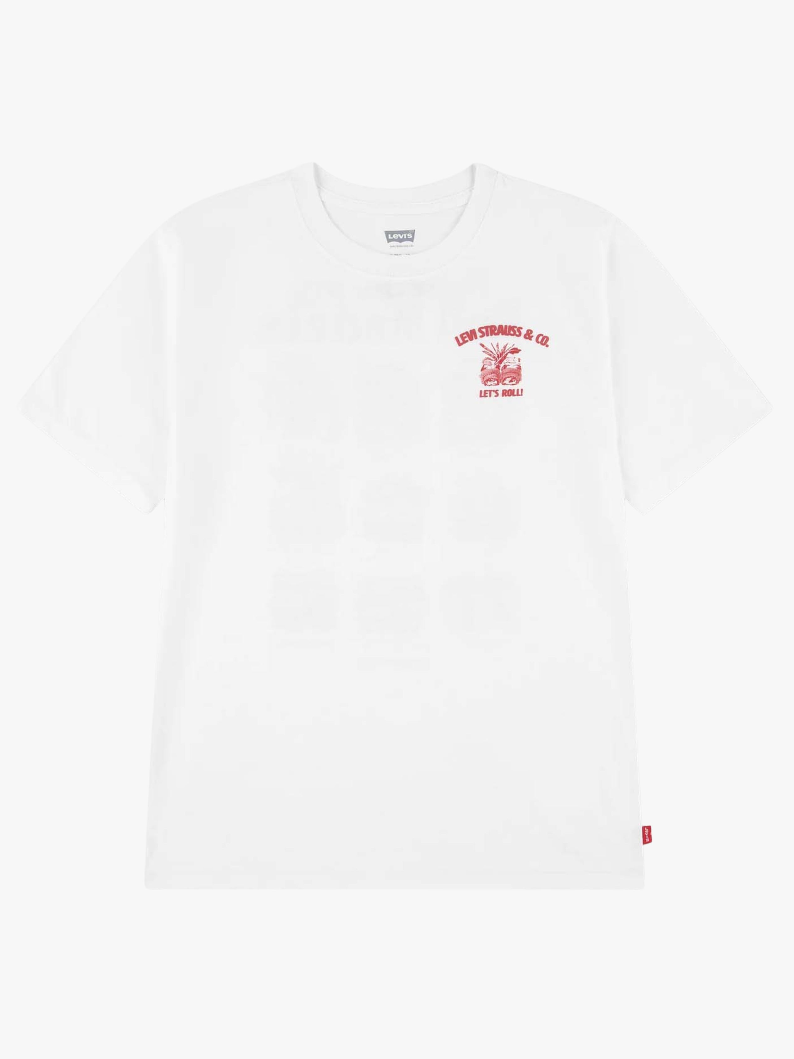 Levi's LVB Roll Models T-shirt, Bright White, 140